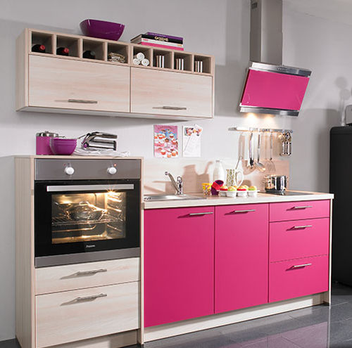 Cucina contemporanea - PLAN - Express Küchen GmbH & Co. KG - in legno / con isola / con impugnature