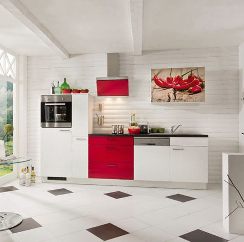 Cucina contemporanea - STAR - Express Küchen GmbH & Co. KG - impiallacciata in legno / in laminato / con isola