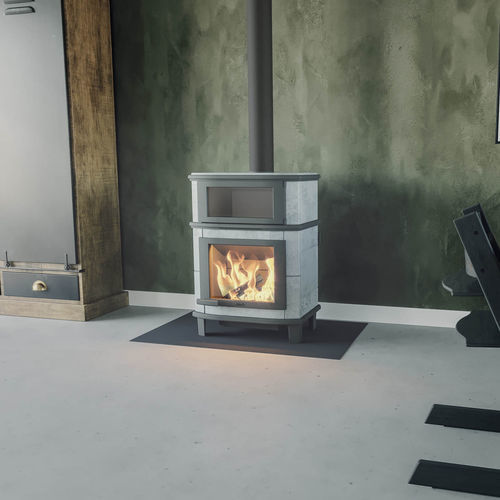 Stufa a legna - Grande Noblès Gourmet - Altech - 0 - 5 kW / 11 kW / con piedi
