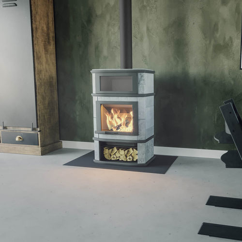 Stufa a legna - Grande Noblès Complet - Altech - 0 - 5 kW / 11 kW / a pavimento