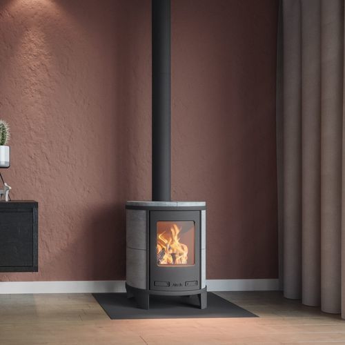 Stufa a legna - ECOSY - Altech - 4 kW / 11 kW / con piedi