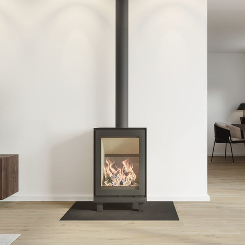 Stufa a legna - MAX H - Altech - 0 - 5 kW / 5 kW...10 kW / con piedi