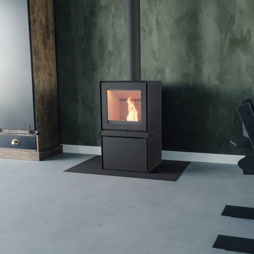 Stufa a pellet - MAX B  - Altech - 0 - 5 kW / 5 kW...10 kW / a pavimento