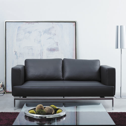 Divano modulare - Easy - Frank Sitzmöbel GmbH - contemporaneo / in tessuto / in pelle