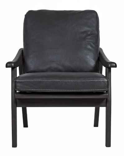 Poltrona contemporanea - PODIUM - Furninova AB - in pelle / in tessuto / in legno