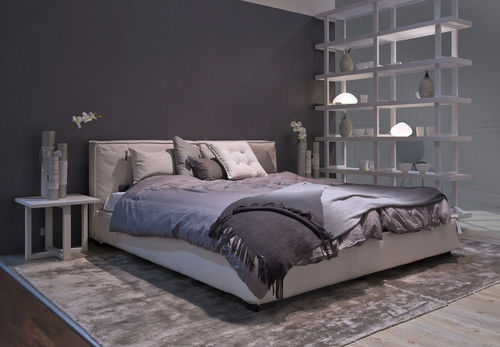 Letto matrimoniale - VESTA  - Furninova AB - contemporaneo / imbottito / con testiera imbottita