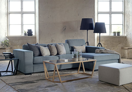 Divano contemporaneo - MOVE - Furninova AB - in tessuto / in pelle / 3 posti