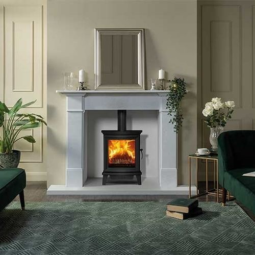 Stufa a legna - Chesterfield 5 - STOVAX & GAZCO - 0 - 5 kW / 5 kW...10 kW / multicombustibile
