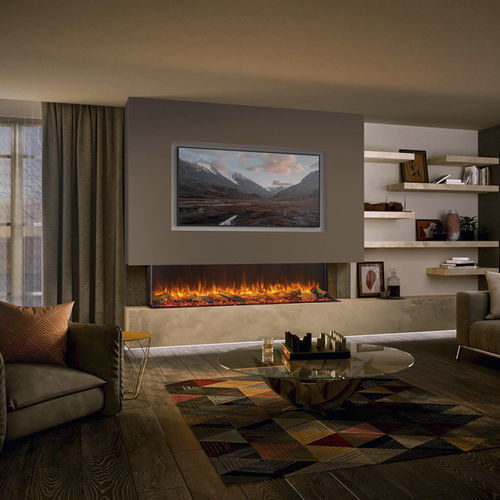 Inserto per camini elettrico - eReflex 195RW - STOVAX & GAZCO - contemporaneo / con effetto fiamma / telecomandato