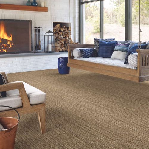 Moquette tufted - FOUNDATIONS : NATURAL BOUCLE 15 - Shaw floors - bouclé / in nylon / in rotoli