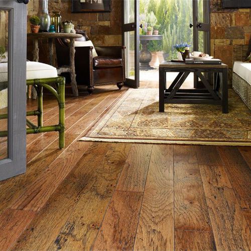 Parquet multistrato - EPIC PLUS : ALBERMARLE  - Shaw floors - in legno / in hickory / opaco