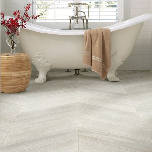 Piastrella in ceramica - GLEE CHEVRON - Shaw floors - levigata / da interno / da esterno