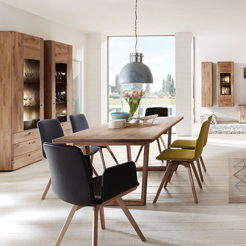 Tavolo da pranzo contemporaneo - JON  - Hartmann Möbelwerke GmbH - in rovere / rettangolare / allungabile