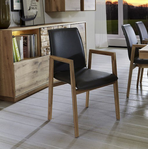 Sedia contemporanea - NILA  - Hartmann Möbelwerke GmbH - da interno / in tessuto / in pelle