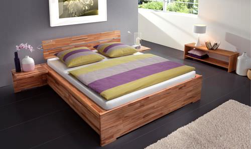 Letto matrimoniale - ETTIMO - Hasena AG - contemporaneo / in faggio / in legno oliato