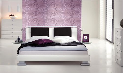 Letto matrimoniale - NOBLE TUBO - Hasena AG - contemporaneo / in metallo