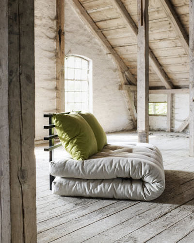 Divano letto - SHIN SANO - Karup Partners A/S - contemporaneo / antracite / in legno