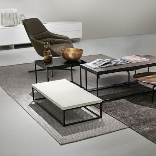 Tavolino basso contemporaneo - T3 - Kettnaker GmbH & Co. KG Möbel-Manufaktur - in rovere / in noce / in legno laccato