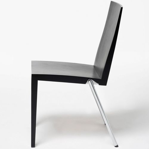 Sedia visitatore design scandinavo - KOVA - Mobel - da interno / in legno / con supporto in metallo