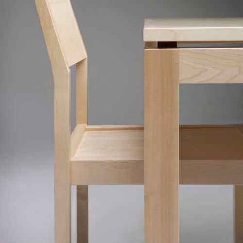 Tavolo da pranzo contemporaneo - VAKO  - Mobel - in legno / con supporto in legno / rettangolare