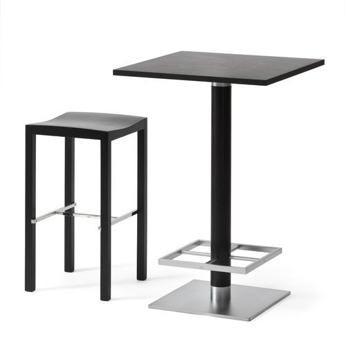 Tavolino basso contemporaneo - HELA  - Mobel - in legno / con supporto in legno / rettangolare
