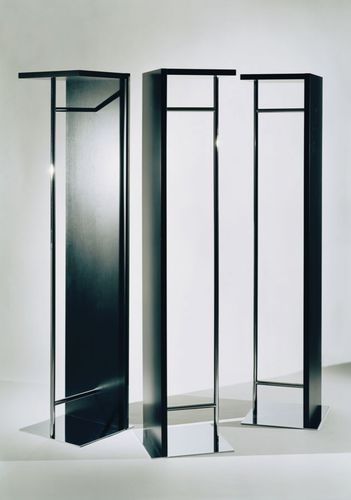 Appendiabiti da terra - NUTTU - Mobel - contemporaneo / in metallo / argentato