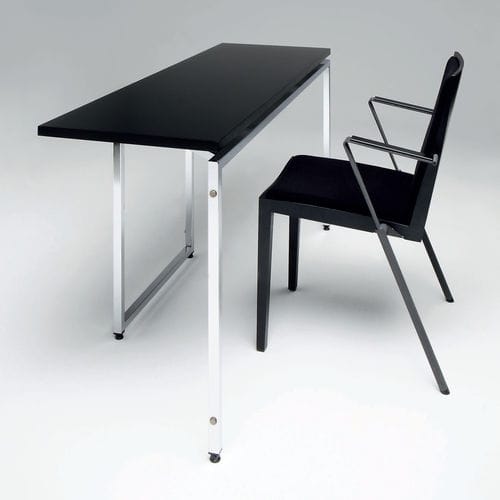 Tavolo da lavoro contemporaneo - NIPPU - Mobel - in laminato / in legno compensato / con supporto in metallo