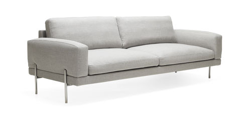 Divano contemporaneo - ARMILLA - Ire Möbel AB - grigio / in acciaio / 2 posti