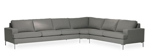 Divano d'angolo - INFINI - Ire Möbel AB - contemporaneo / in tessuto / grigio