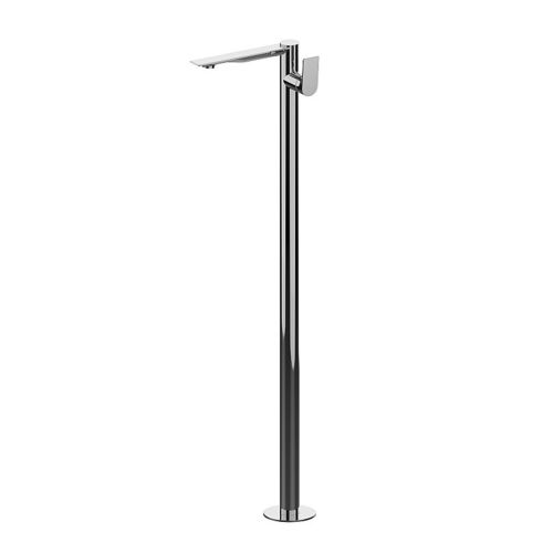 Miscelatore per lavabo - 78595 series - F.lli Frattini - a pavimento / in metallo cromato / da bagno