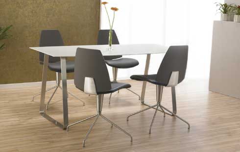 Sedia contemporanea - MONTANA: 2573 - Mayer Sitzmöbel GmbH & Co. KG - in legno / con base a stella / per uso residenziale