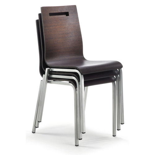 Sedia contemporanea - LIFE: 2119 - Mayer Sitzmöbel GmbH & Co. KG - in legno / impilabile / per uso residenziale