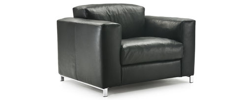 Poltrona contemporanea - PASSION - Molinari Design Srl. - in pelle