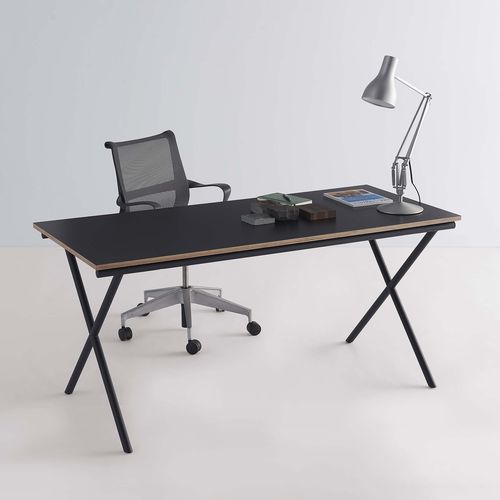 Tavolo contemporaneo - ITO - MOX AG - in legno compensato / in linoleum / con supporto in acciaio