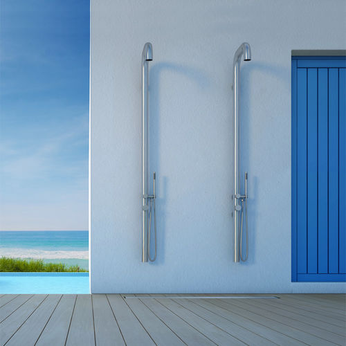 Doccia da esterno per piscina - CR-1000 - nivito - in acciaio inossidabile / per uso residenziale / contract
