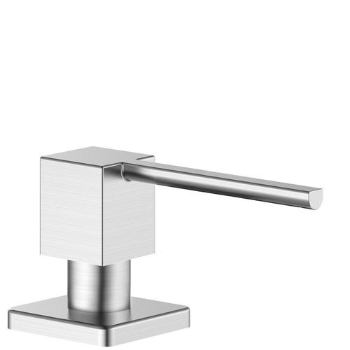 Distributore di sapone per uso residenziale - SS - nivito - da incasso / in acciaio inossidabile spazzolato / manuale