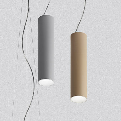Lampada a sospensione - TAGORA 80 - Artemide - in PMMA / in alluminio / contemporanea