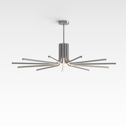 Luce a sospensione - VEIL - Artemide - LED / curva / indoor