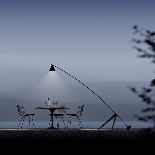 Lampada da pavimento - VEA - Artemide - in metallo / design / senza fili