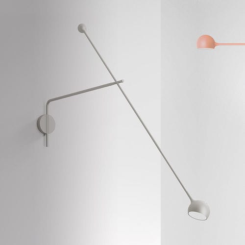 Applique contemporanea - IXA - Artemide - da interno / in alluminio / in acciaio