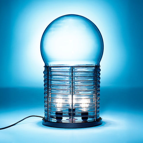 Lampada da tavolo - ALCINOO - Artemide - in metallo / in vetro / in vetro soffiato