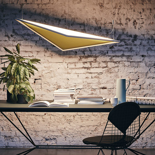 Luce a sospensione - FLEXIA - Artemide - LED / geometrica / per uso residenziale