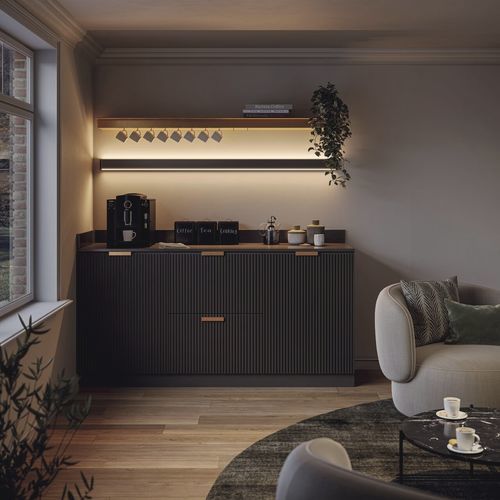 Applique contemporanea - 740402 - NOVY N.V. - da interno / in acciaio / rettangolare