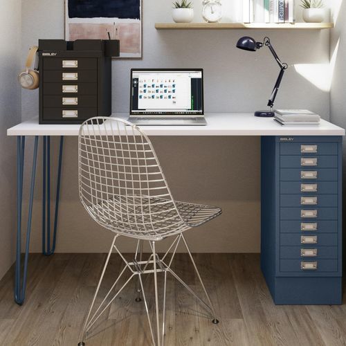 Scrivania da terra - MDTP105060025 - BISLEY - individuale / design originale / in laminato