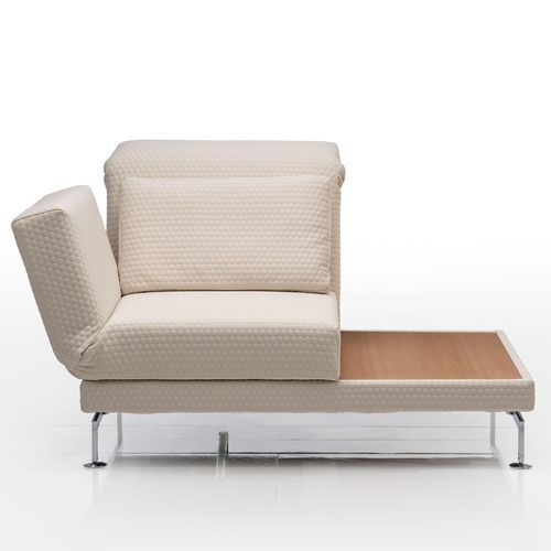 Poltrona contemporanea - moule - bruehl - in tessuto / con poggiapiedi / ad altezza regolabile