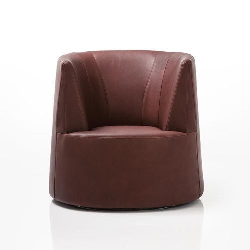 Poltrona contemporanea - powder - bruehl - in tessuto / in pelle / con rivestimento rimovibile