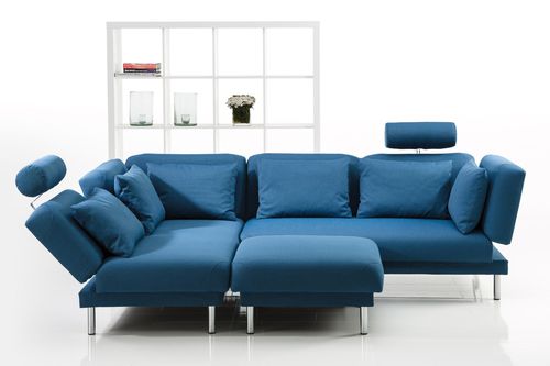 Divano modulare - tam - bruehl - contemporaneo / in tessuto / con rivestimento rimovibile