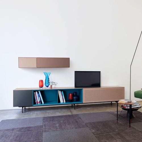 Mobile porta TV contemporaneo - NEX - Piure GmbH - in legno