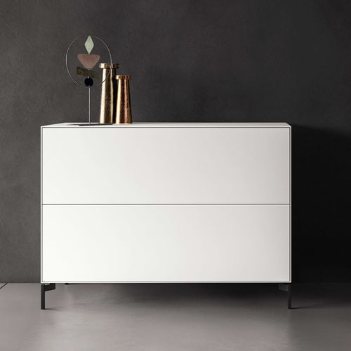 Cassettone contemporaneo - NEX PUR BOX - Piure GmbH - in legno laccato / non specificato / bianco
