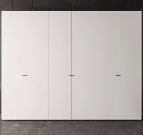 Armadio contemporaneo - NEX PUR - Piure GmbH - in legno laccato / con ante battenti